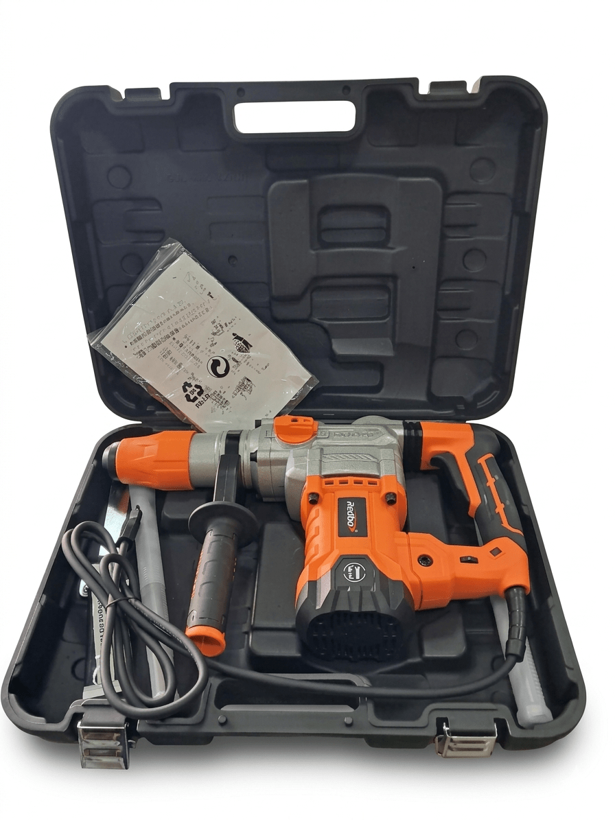 Rotomartillo Redbo Rh1600 Sds Max 1600w 10 Joules Industrial7