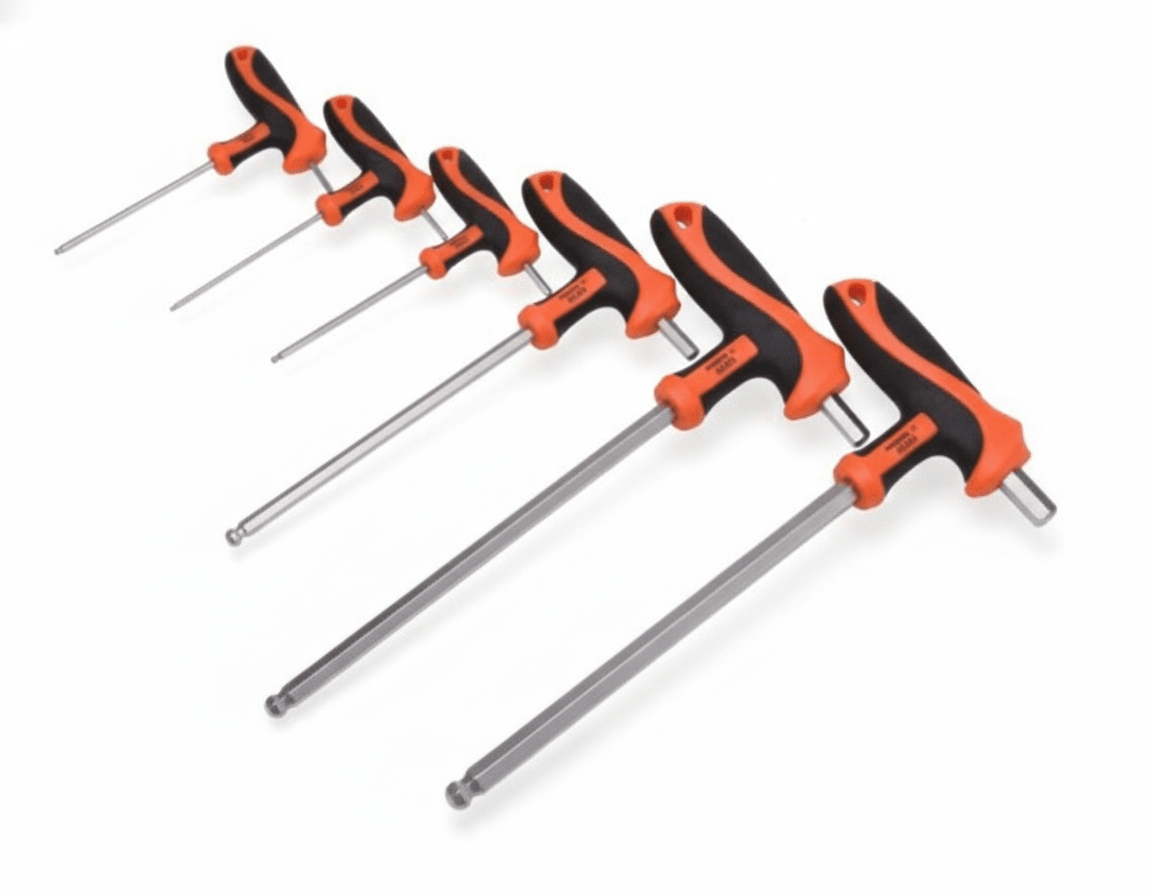 Llave Hexagonal Allen Con Mango T/ Punta Bola 5x150mm Harden4