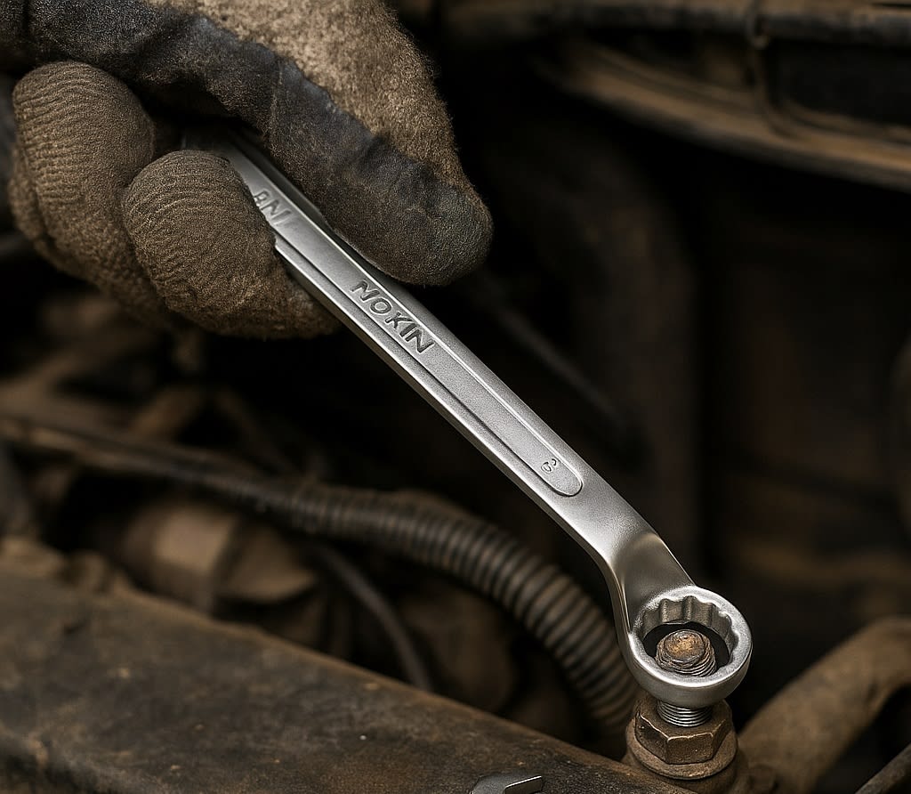 Llave Corona/corona Curva 16-17mm Wokin2