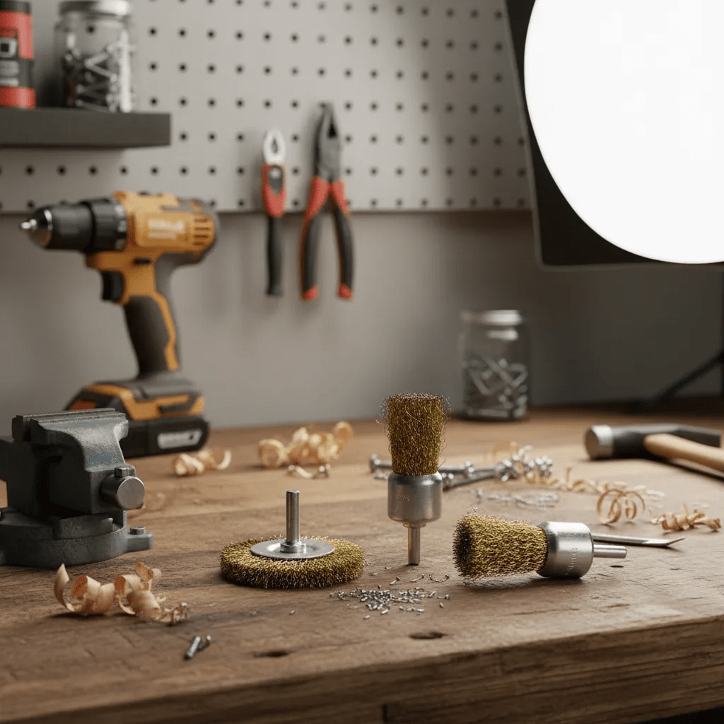 Escobillas Chascon Grata Para Taladro Set 3 Piezas Acero2