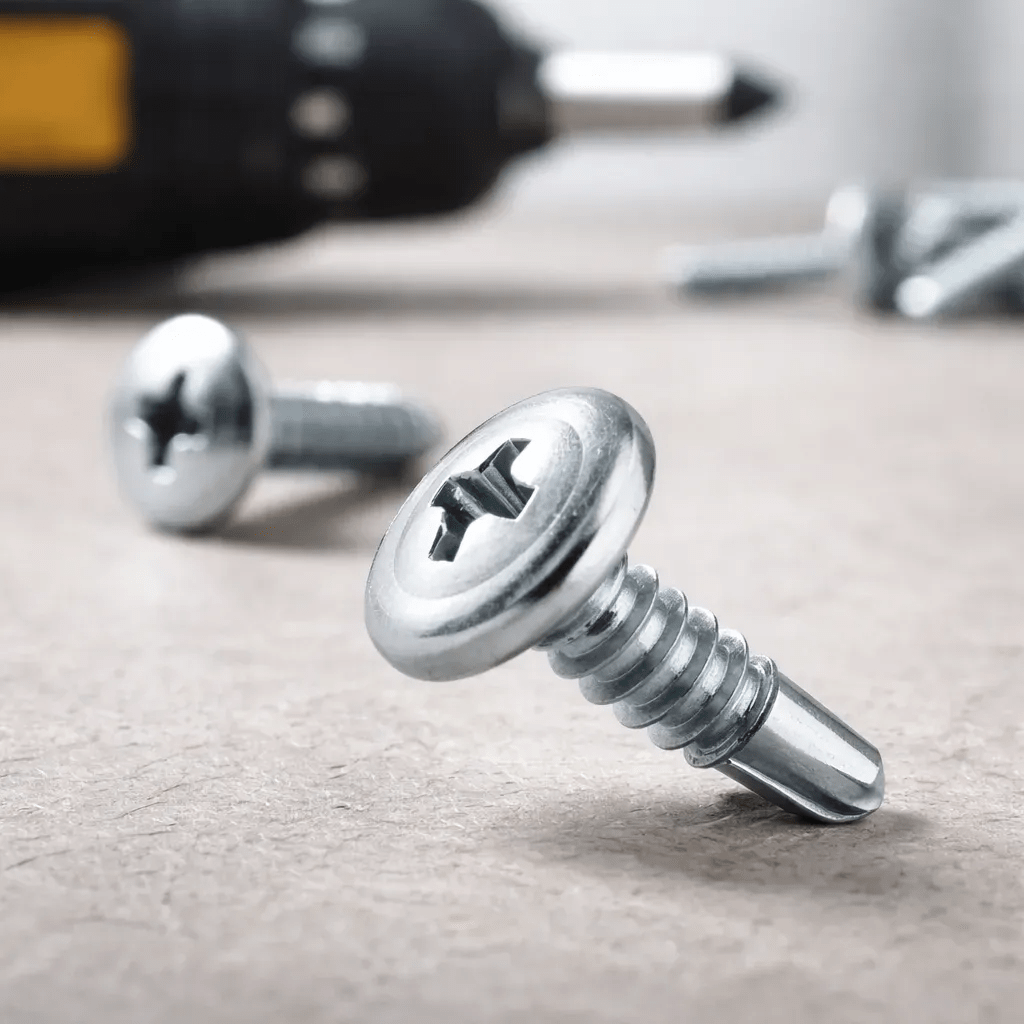 Tornillo Cabeza De Lenteja 8x1/2 Trus Punts Broca - 1000 UND2