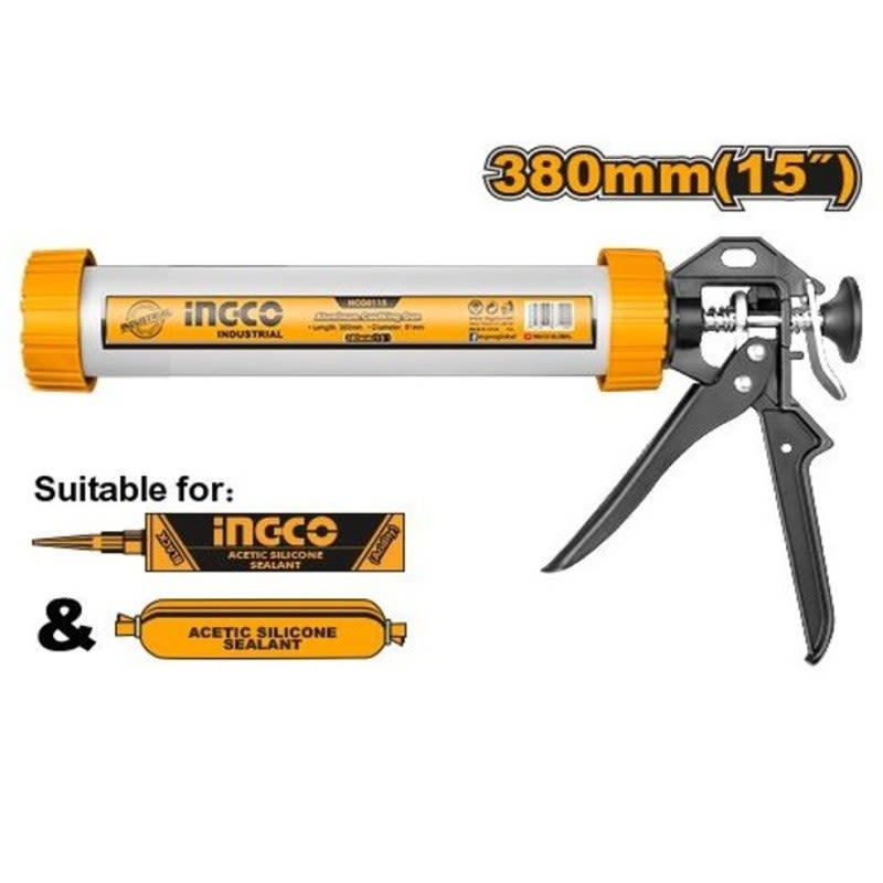 PISTOLA CALAFATERA INGCO 15pulg ALUMINIO HCG01153