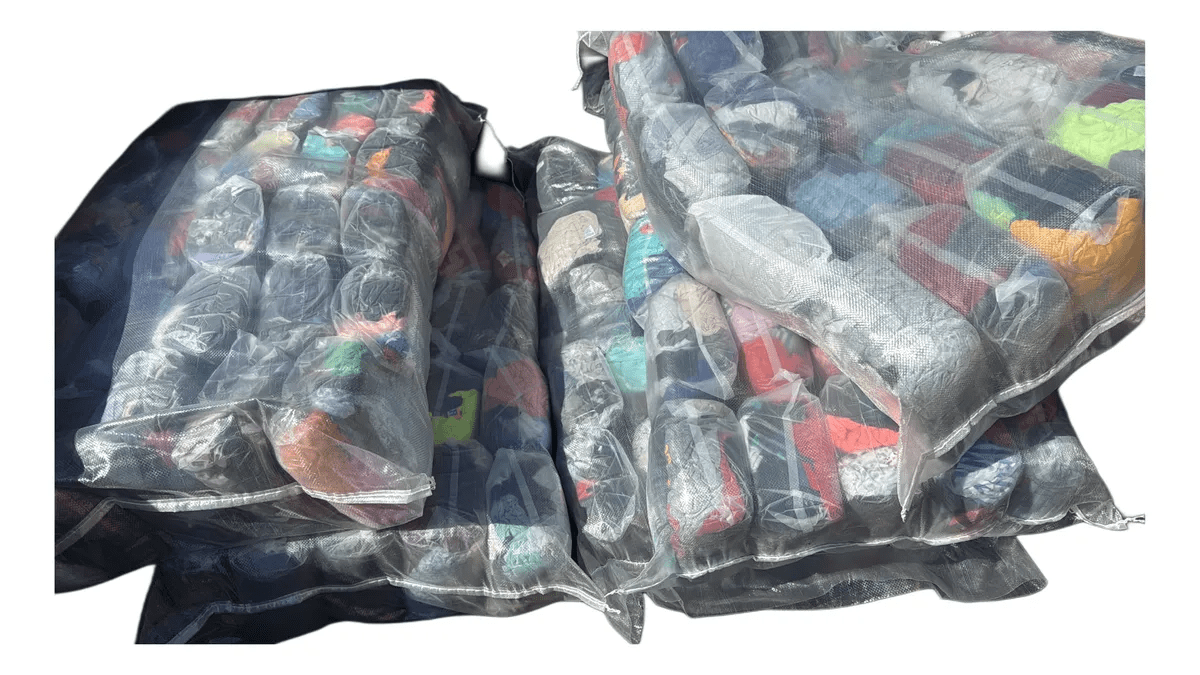 Huaipe Trapo Limpieza Paño Color algodon pack 5 bolsa de 1kg3