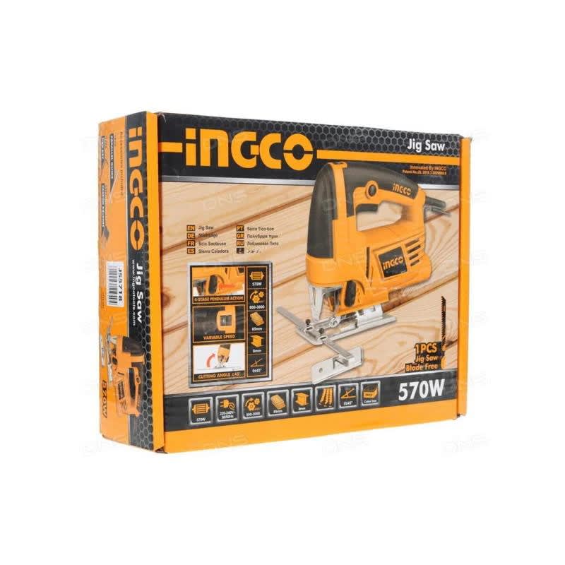 Sierra Caladora de Mano Industrial Ingco 570W4