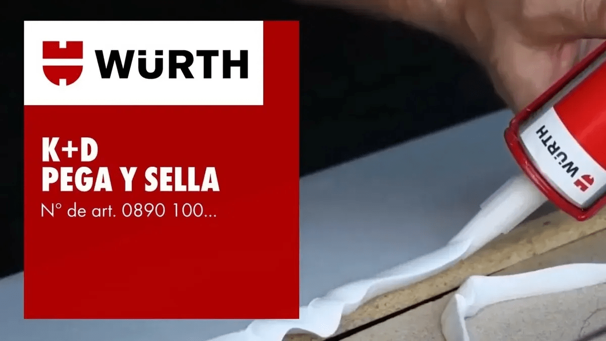 Pega Y Sella K + D Sellador De Poliuretano 300ml Wurth4
