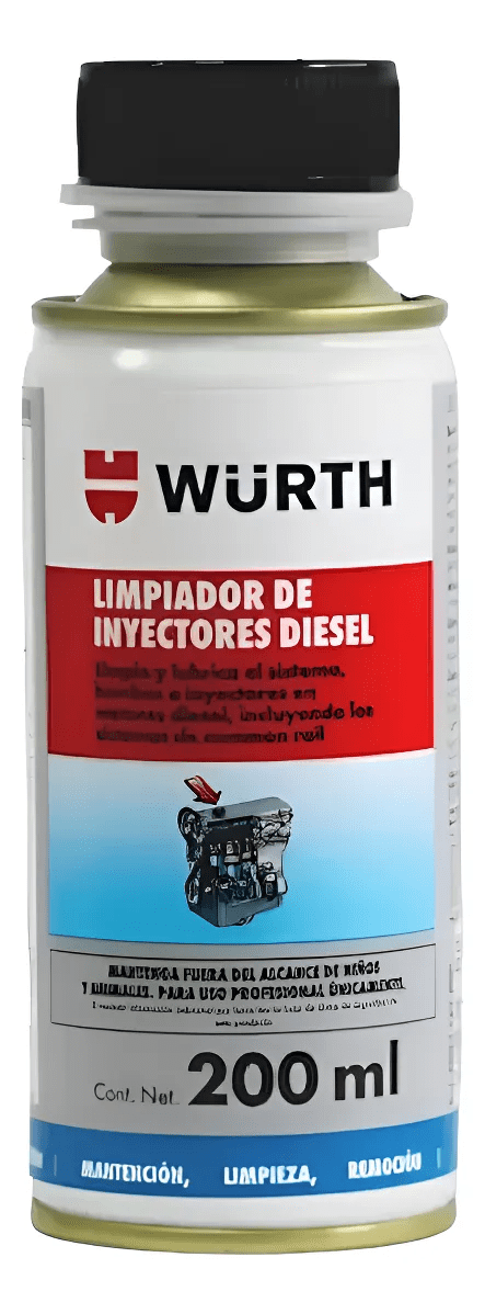Limpiador Inyectores Diesel 200ml Wurth Liquido2