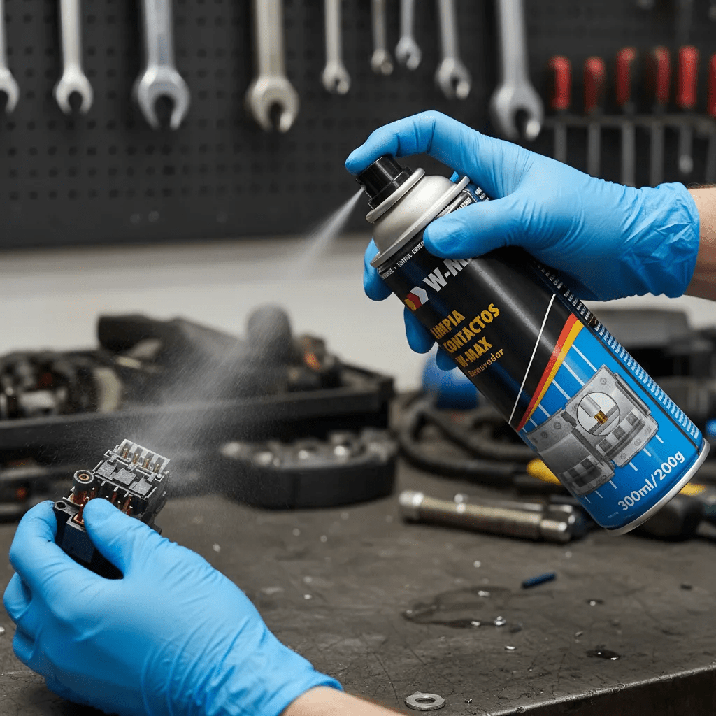 Limpia Contacto Wmax 300ml Electrico Y Electronicos Auto 0