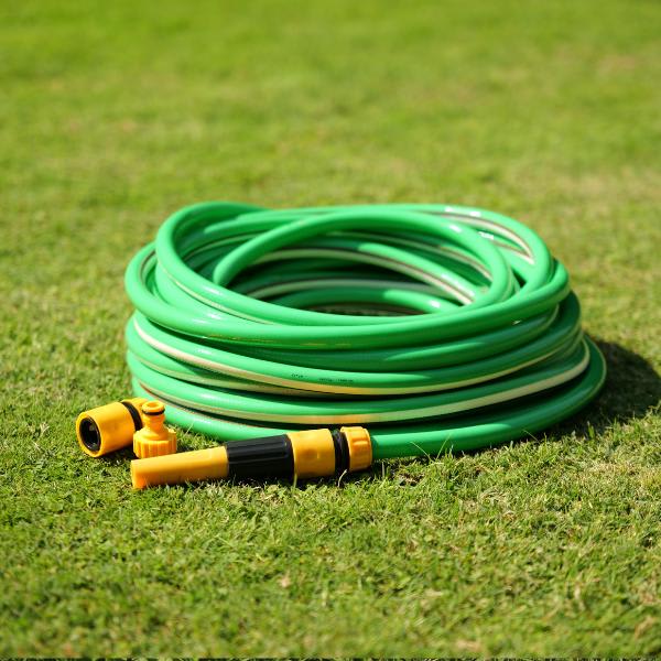 Manguera Reforzada Anti-torcion 1/2 15m + Acoples Mt Bolton4