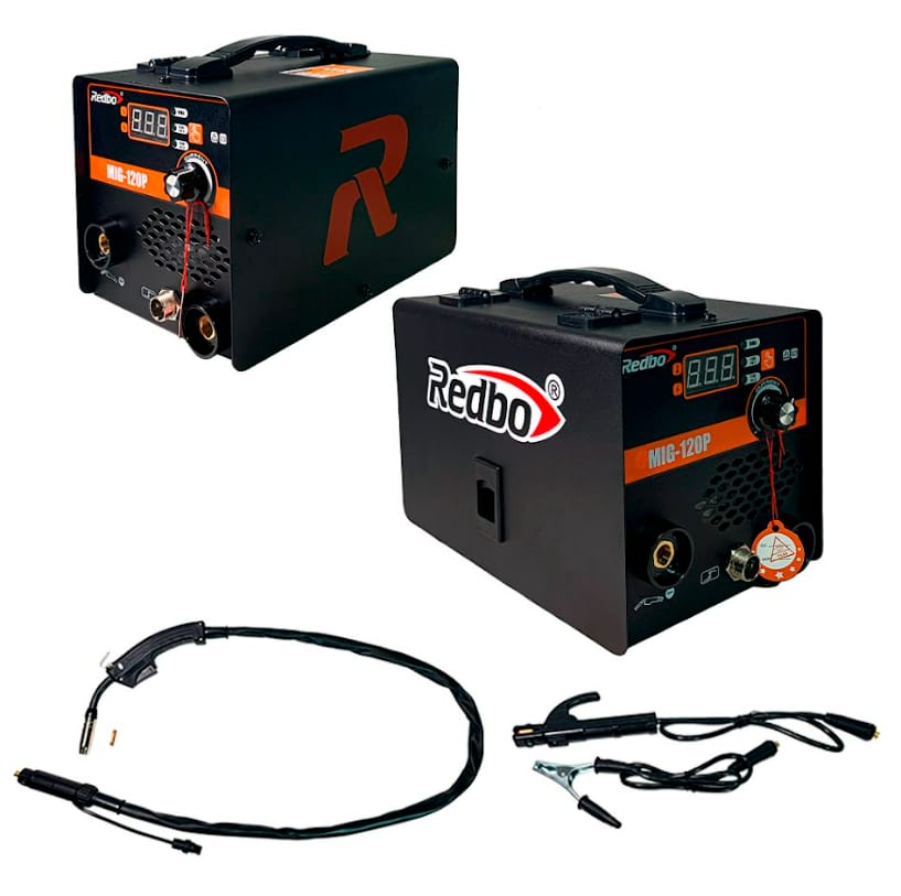 MAQUINA SOLDAORA 2 EN 1 MIG, MMA ( arco ) 120amp SOLO FLUX 0