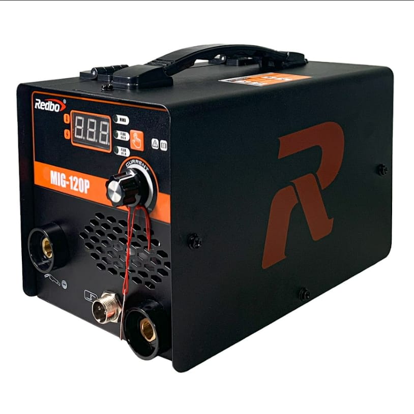 MAQUINA SOLDAORA 2 EN 1 MIG, MMA ( arco ) 120amp SOLO FLUX2