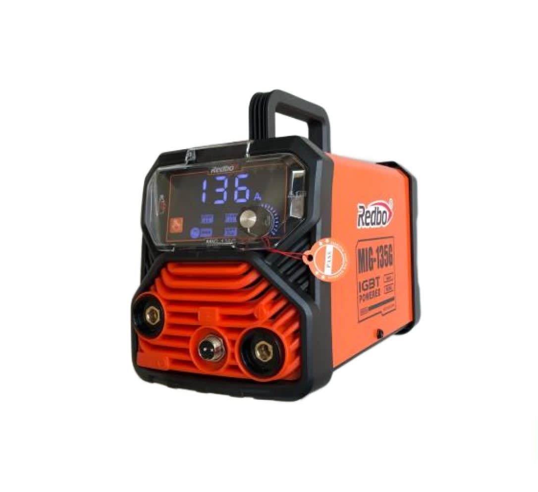 Soldadora Inverter Redbo MIG-135G 3 en 1 – MIG/MMA/TIG para acero, inoxidable y más 1