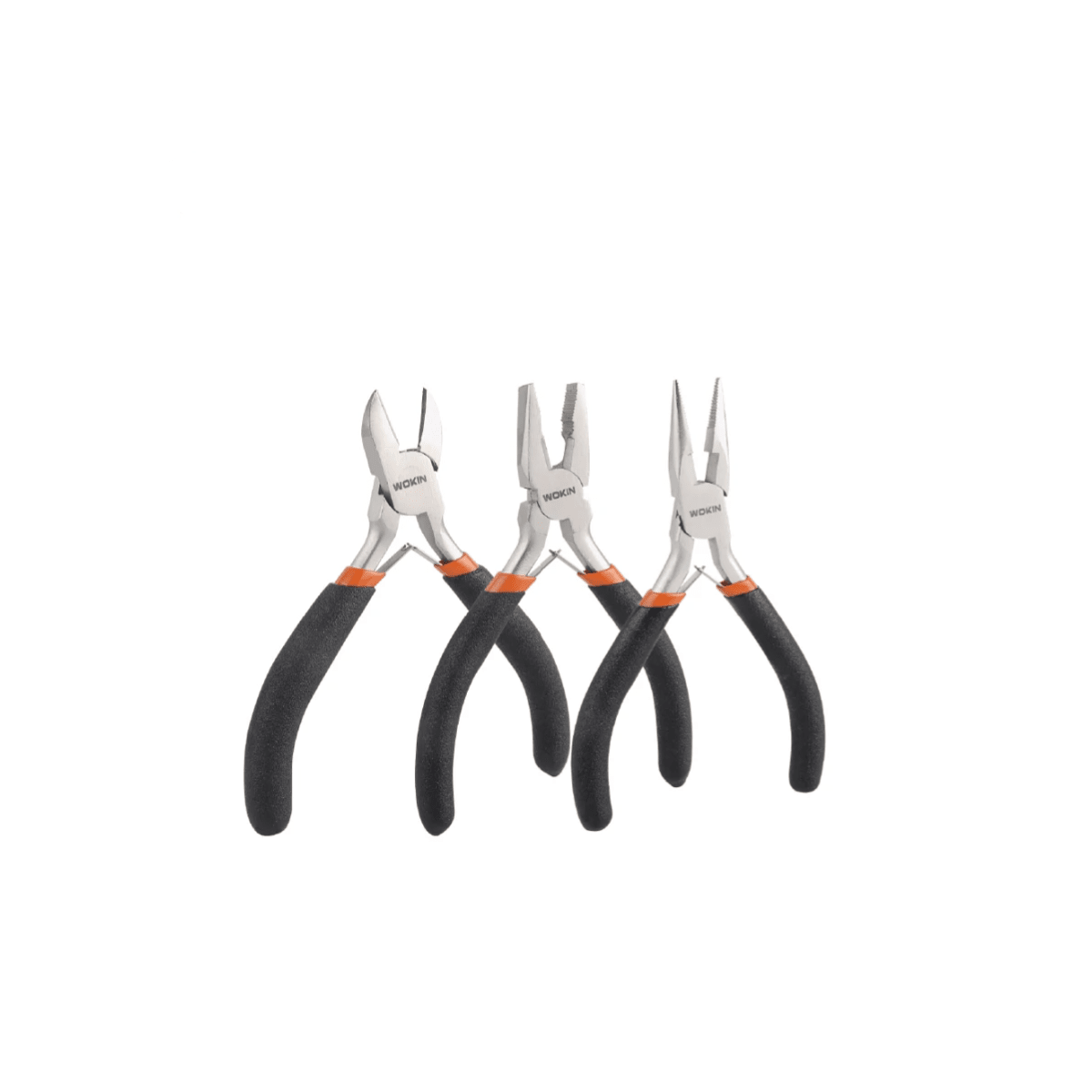 Set De Alicates Mini 4,5 Pulg 3 Piezas Marca Wokin 0