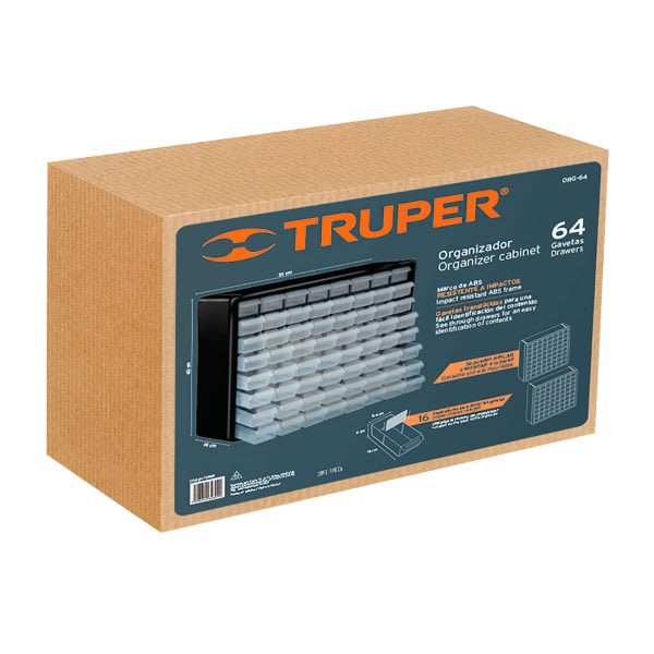 CAJA ORGANIZADOR 64 GAVETAS 40X51CMS3