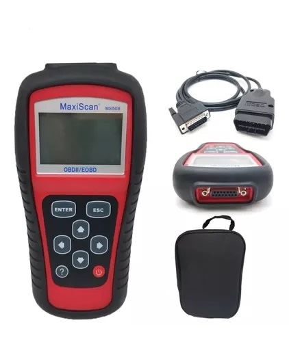 Scanner Automotriz Obdii/eobd Ms509 Scanner Multimarca 3