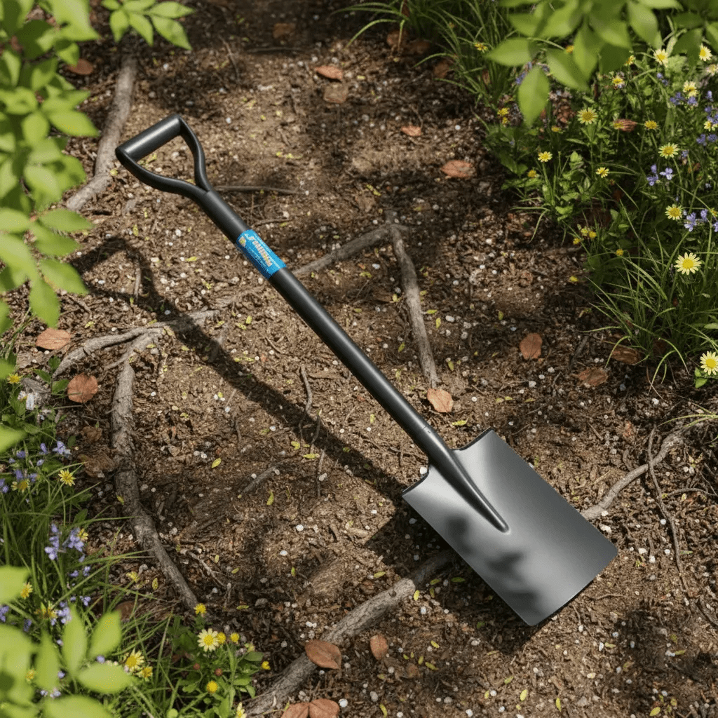 Pala Punta Cuadrada Metal 1mt Mango Metal Super Calidad2