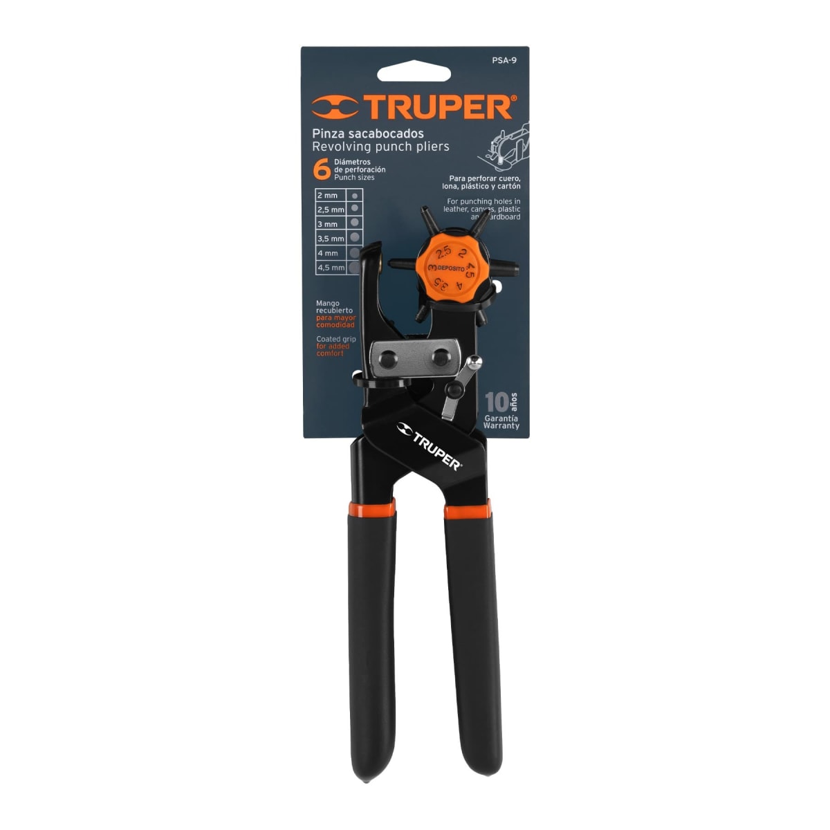 Pinza Sacabocado Circular 2-4.5mm Psa-92