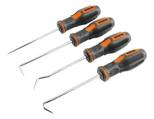 Juego Ganchos Pinzas Para Oring Multiuso 4 Pcs Wokin 0
