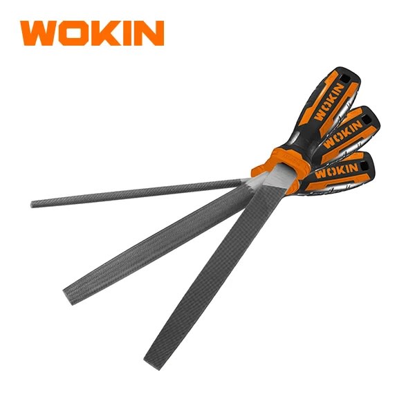Set de limas para acero 3pcs 8Pulgadas Wokin2