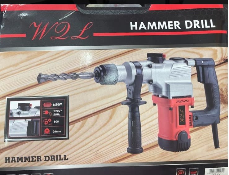 Rotomartillo Frecuencia De 50hz 1480w De Potencia 220v 800rpm2