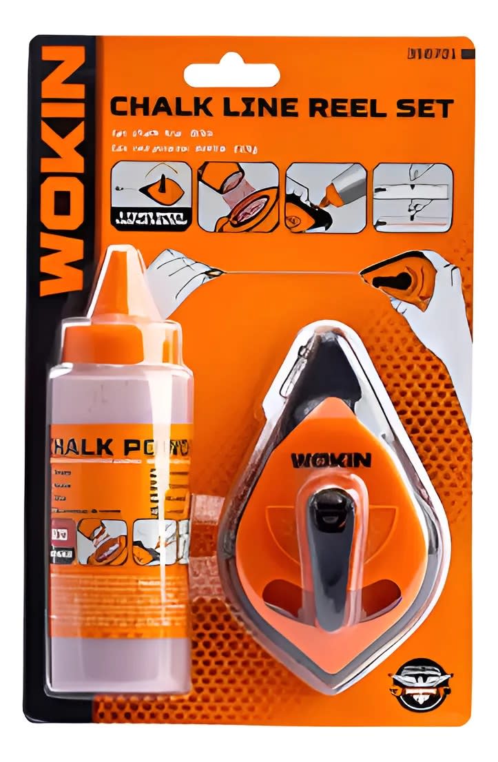 Set Tizador Trazador De Líneas 30m 115gr Wokin3