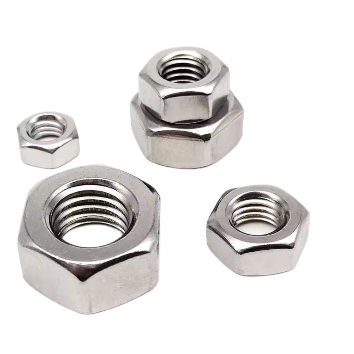 Tuerca Hexagonal M6 Inoxidable 304 Pack 100 und Metrica 6mm3