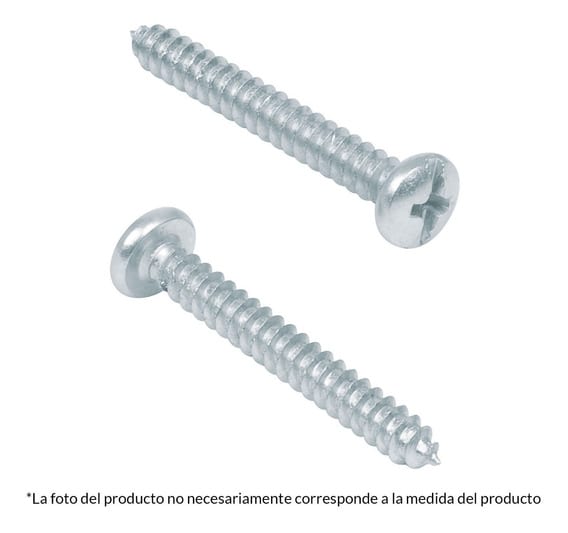 TORNILLO ROSCALATA 8x1.1/2 x 100 Unidades2