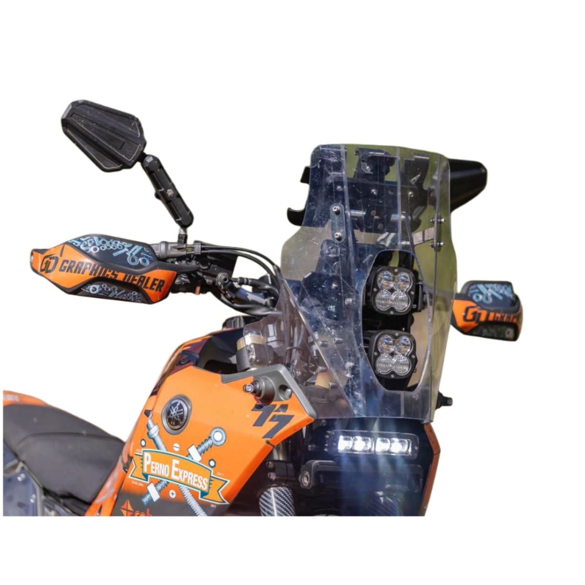 Torre Tipo Rally Para Tenere 700 Soporte De Navegacion3