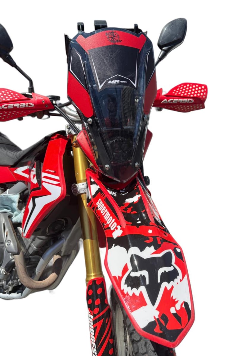 Torre Tipo Rally Para CRF 250L Soporte De Navegacion4