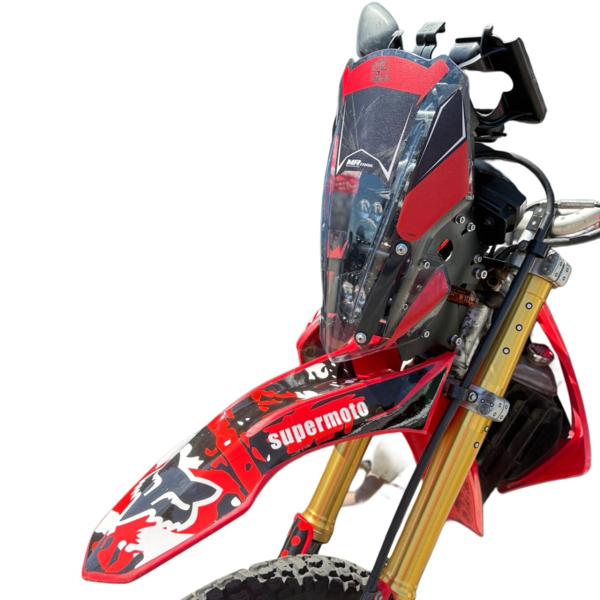 Torre Tipo Rally Para CRF 250L Soporte De Navegacion 0