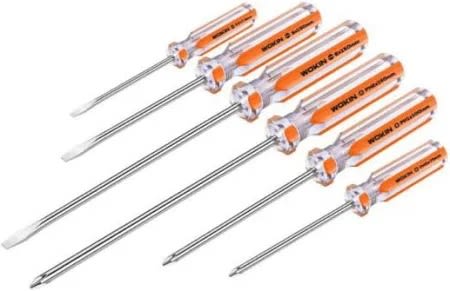 Set de Destornillador 6pcs Magneticos Wokin 0