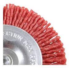 Grata Circular De Nylon Con Vastago 1/4 75mm Ingco Wb407551