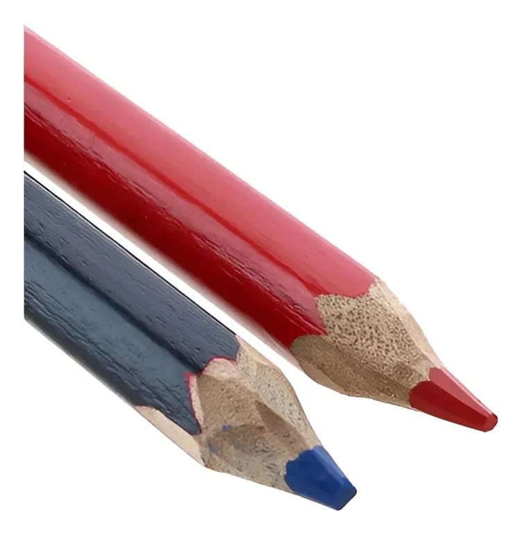 Lapiz Carpintero Bicolor Caja 12und Wokin2