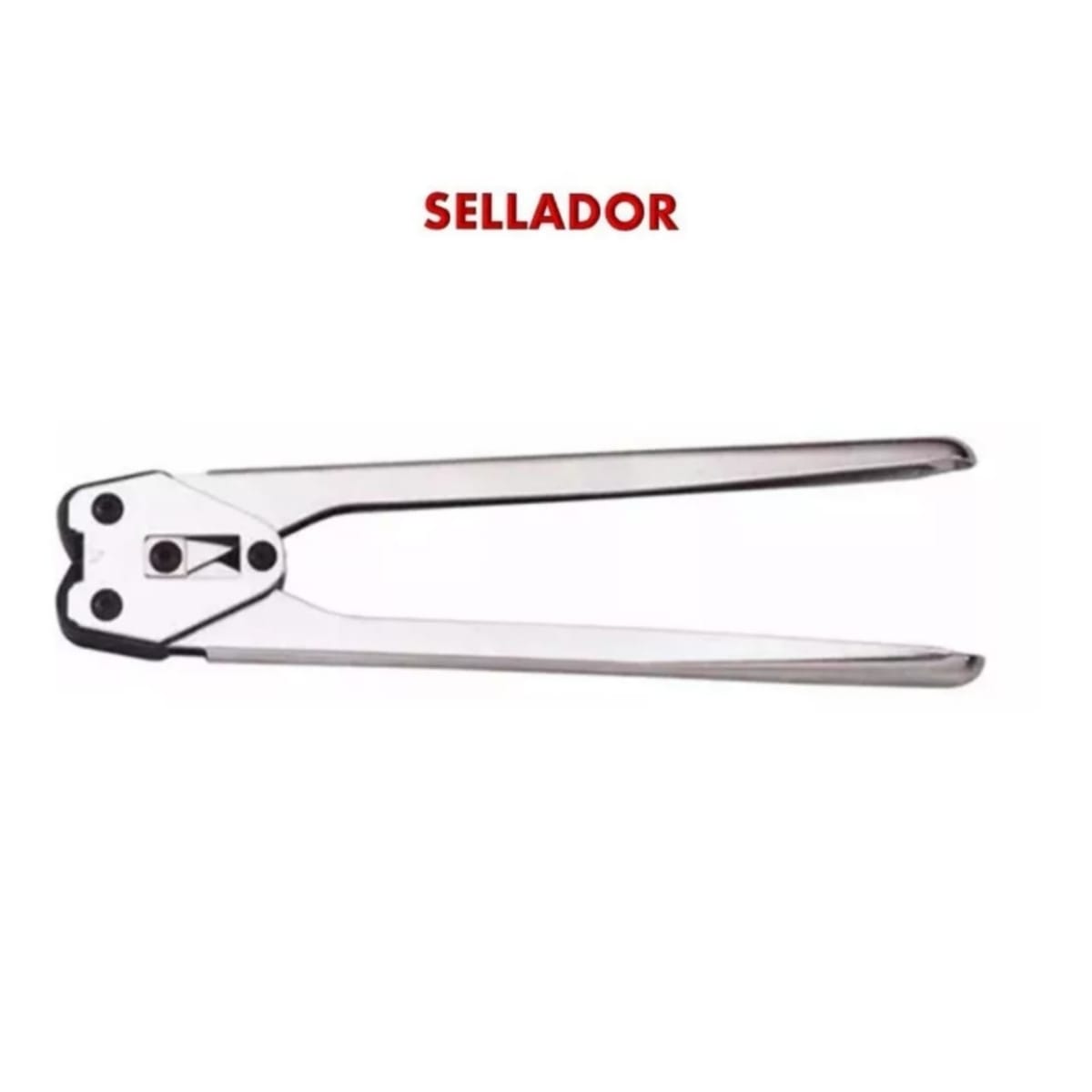 Kit Enzunchadora Manual Sellador Zuncho Plástico 1/2 Sellos4