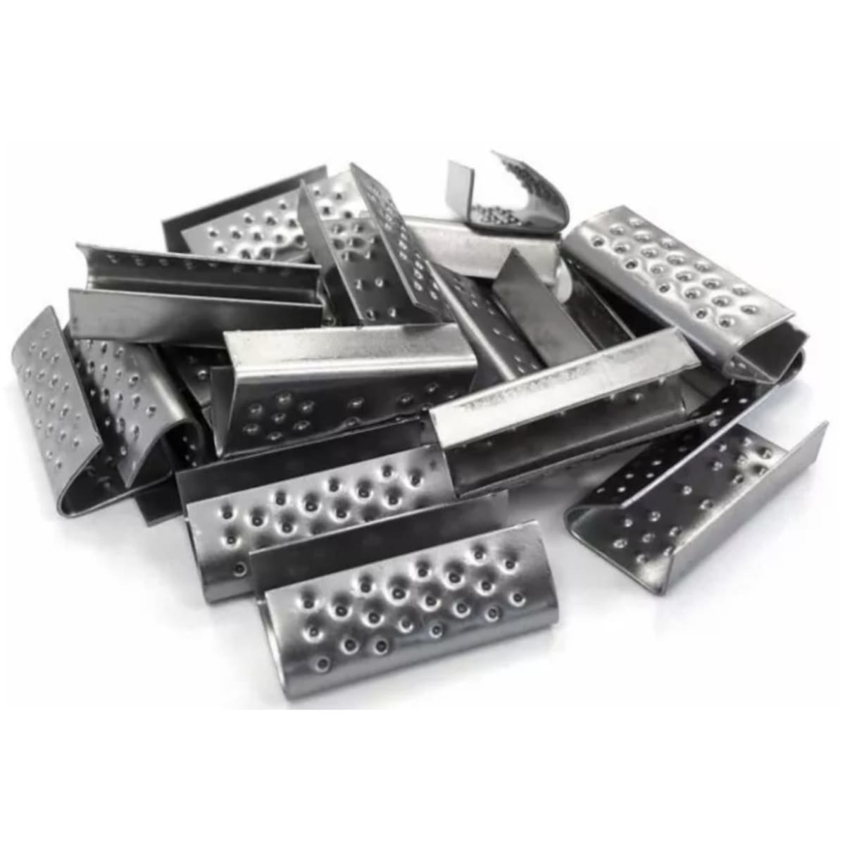 Kit Enzunchadora Manual Sellador Zuncho Plástico 1/2 Sellos3