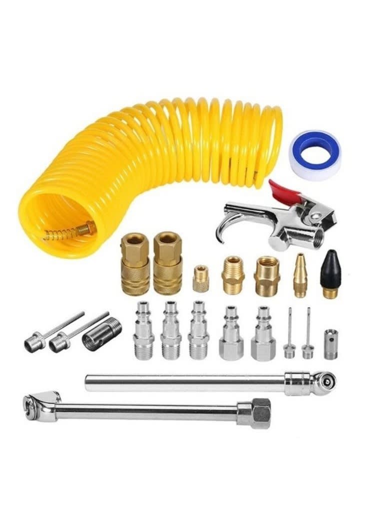 Set De Accesorios Para Compresor 20pcs Pistola Aire Niple 0