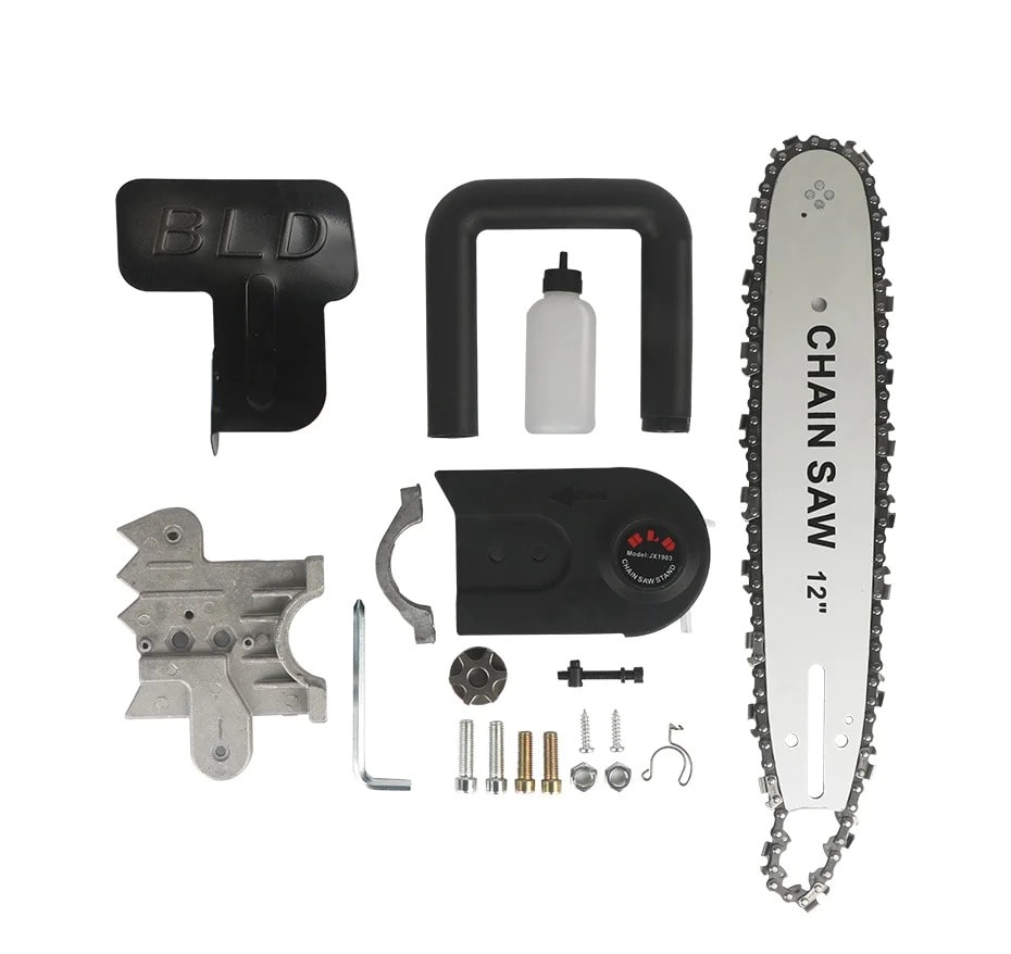 Adaptador Motosierra Para Galletero O Esmeril Kit Universal3