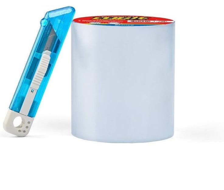 Huincha Tapagotera Cinta Parche Piscina Pvc Multiuso Blanca 1