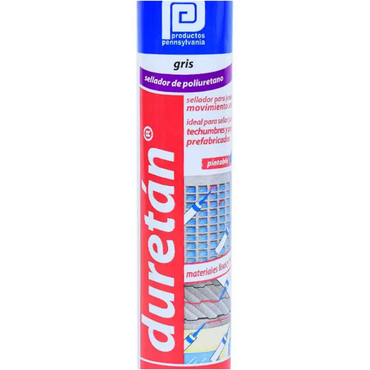 SELLADOR POLIURETANO 300ml CARTUCHO DURETAN TAPAGOTERA FLEXIBLE PINTABLE3