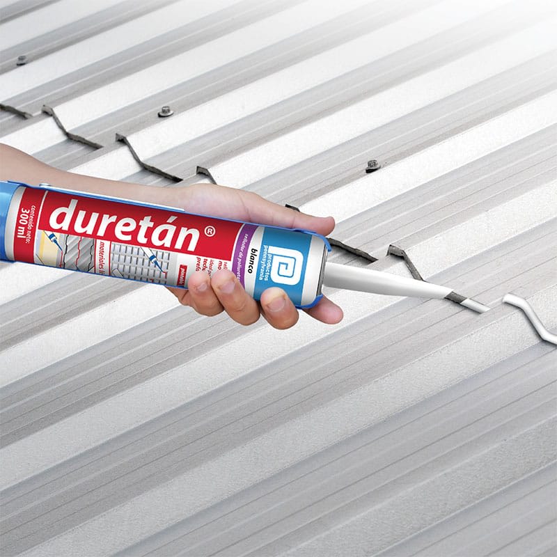 SELLADOR POLIURETANO 300ml CARTUCHO DURETAN TAPAGOTERA FLEXIBLE PINTABLE 0