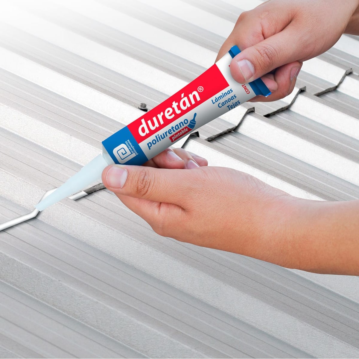 SELLADOR POLIURETANO 95GR TUBO DURETAN TAPAGOTERA FLEXIBLE PINTABLE 0