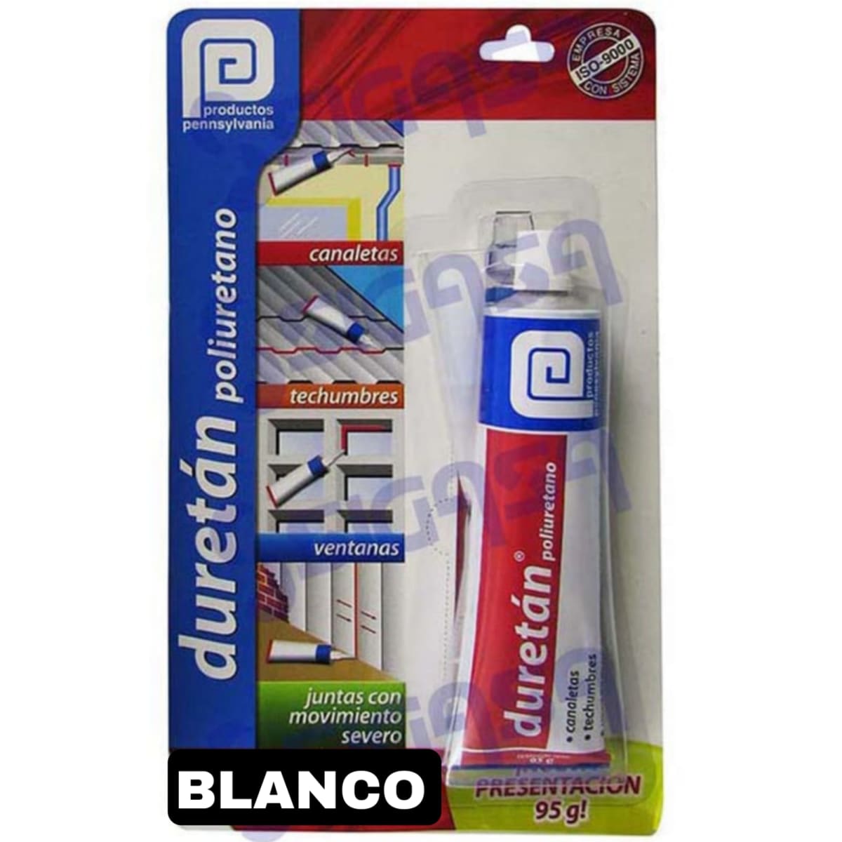 SELLADOR POLIURETANO 95GR TUBO DURETAN TAPAGOTERA FLEXIBLE PINTABLE5