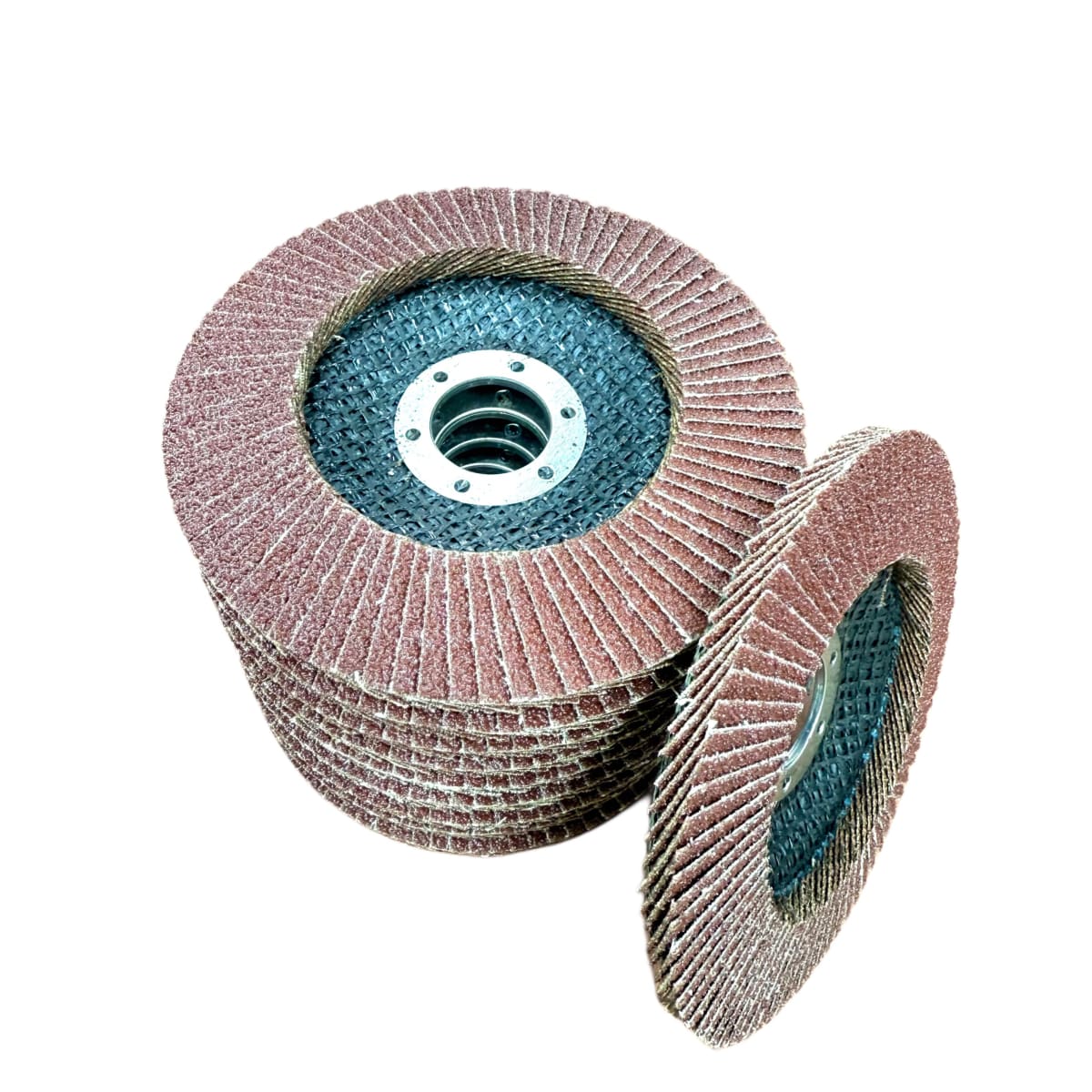 DISCO TRASLAPADO MADERA GRANO 60 DE 4 1/2 X 10 UNIDADES2