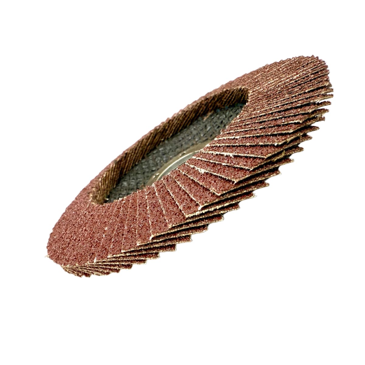 DISCO TRASLAPADO MADERA GRANO 60 DE 4 1/2 X 10 UNIDADES4