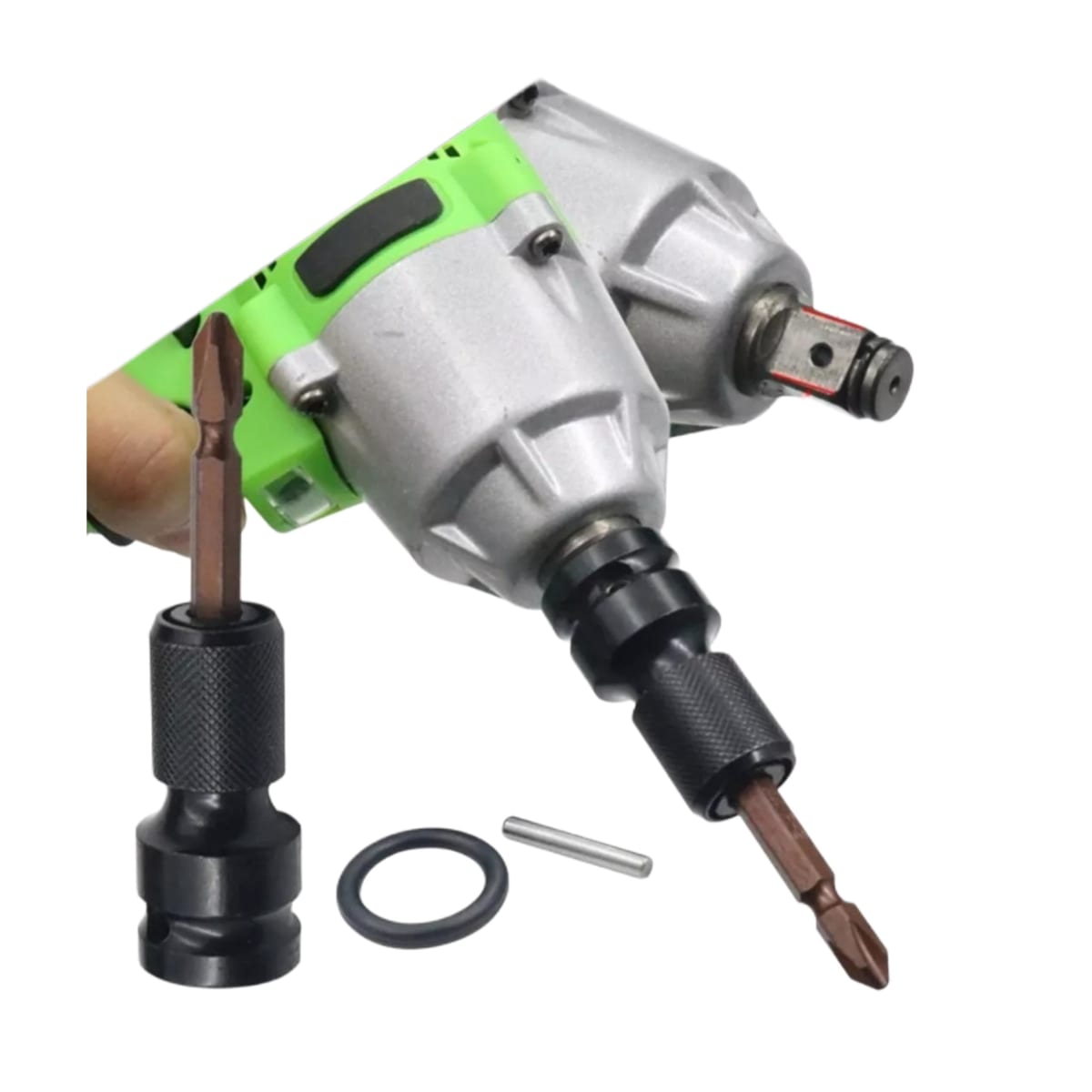 Adaptador De Impacto De 1/2 Pulgada A Punta Hexagonal 1/44