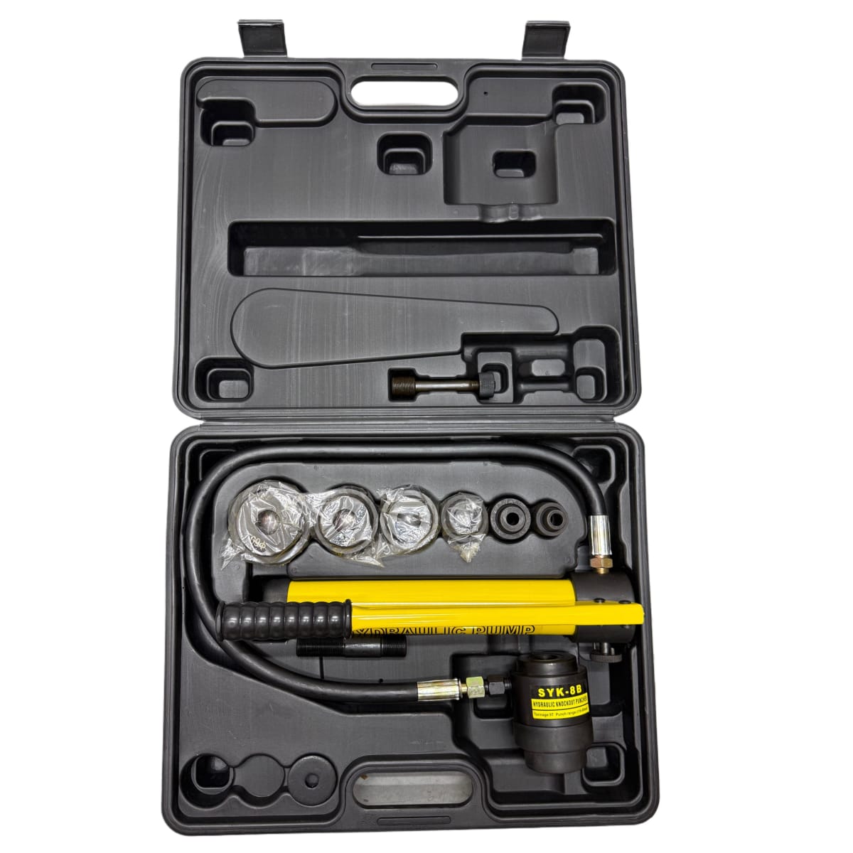 Sacabocados Tablero Perforadora Hidraulioca 8 Ton De 22-60mm Knock Out4