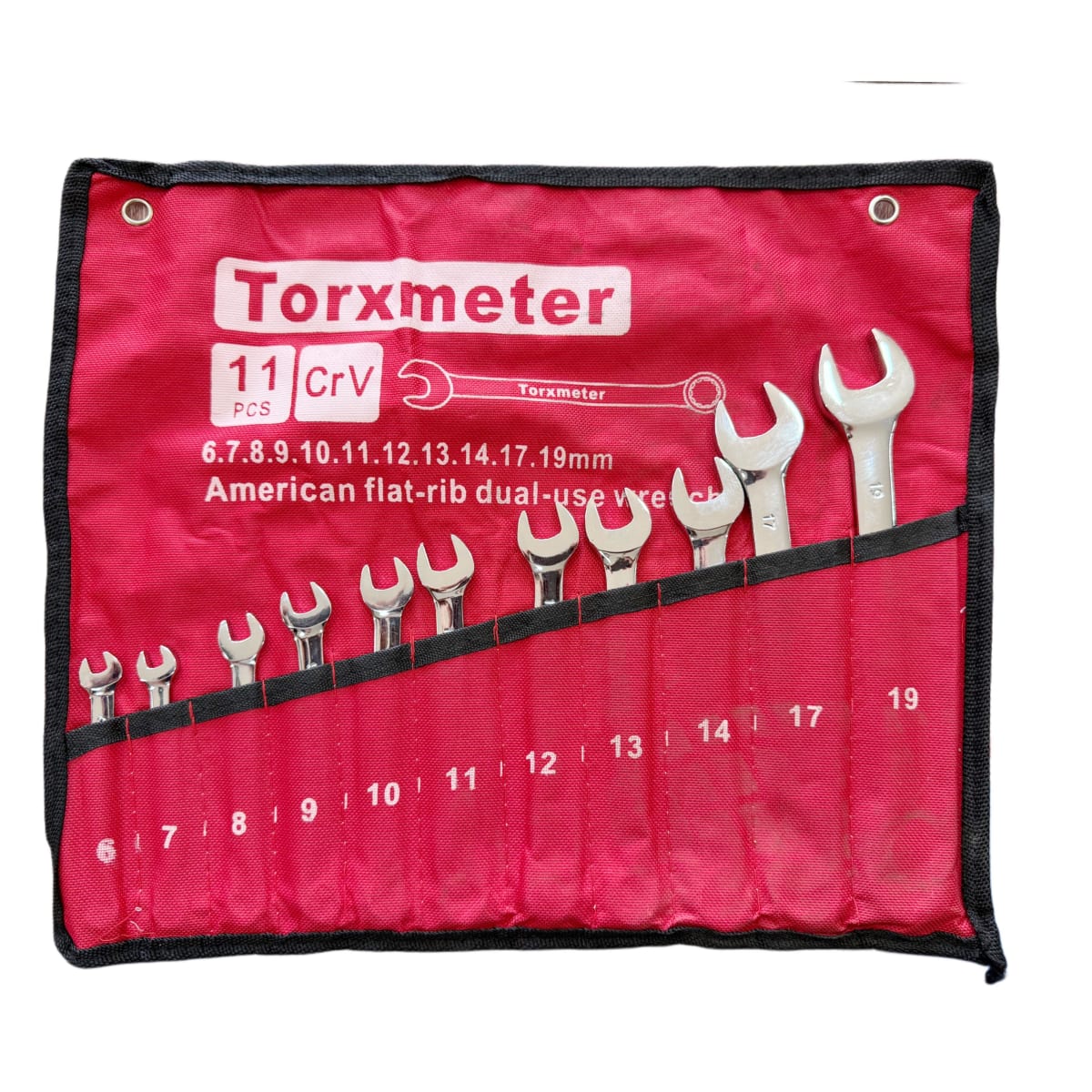 JUEGO LLAVE PUNTA CORONA 6 A 19 DE 11 PCS ALTA CALIDAD TORXMETER 0