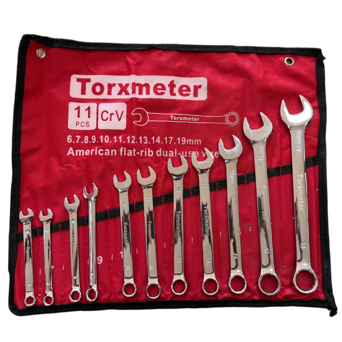 JUEGO LLAVE PUNTA CORONA 6 A 19 DE 11 PCS ALTA CALIDAD TORXMETER4