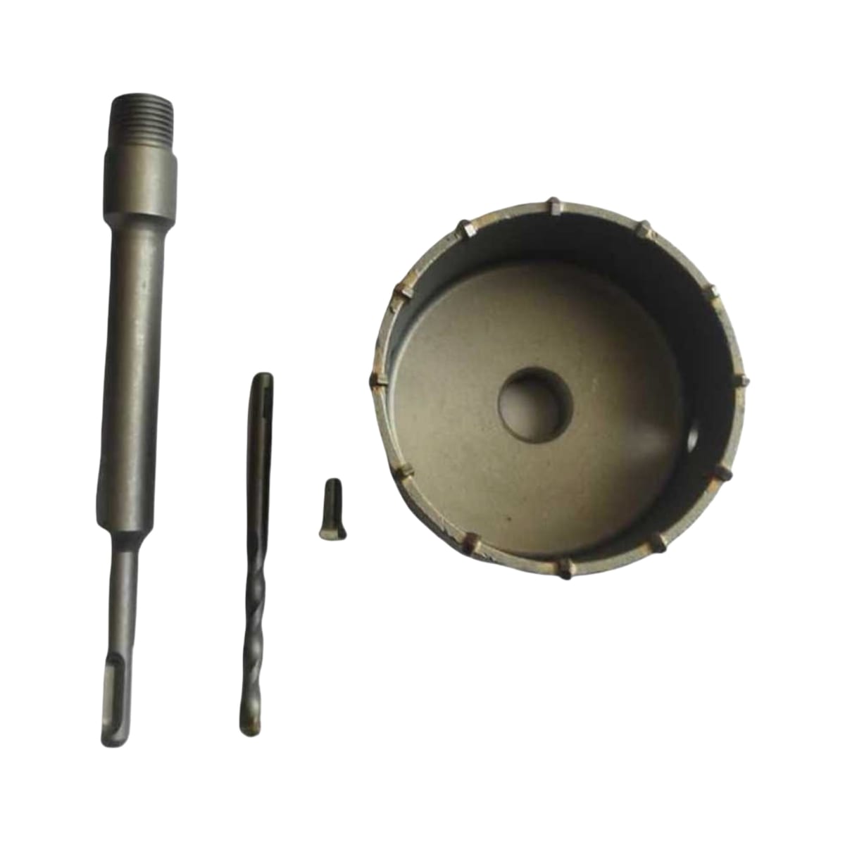 PACK SIERRA COPA DIAMANTADA 110MM HORMIGON + TOMA 200mm SDSPLUS2