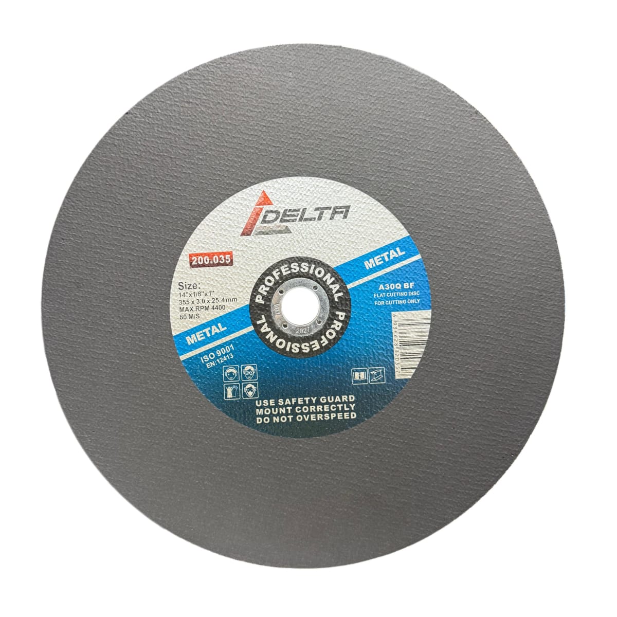 DISCO CORTE METAL 14 PULG TRONZADORA DELTA FIERRO 0