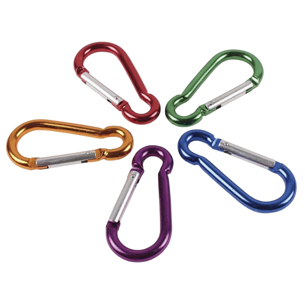 MOSQUETON ALUMINIO #7 x 70 MULTICOLORES LLAVERO2